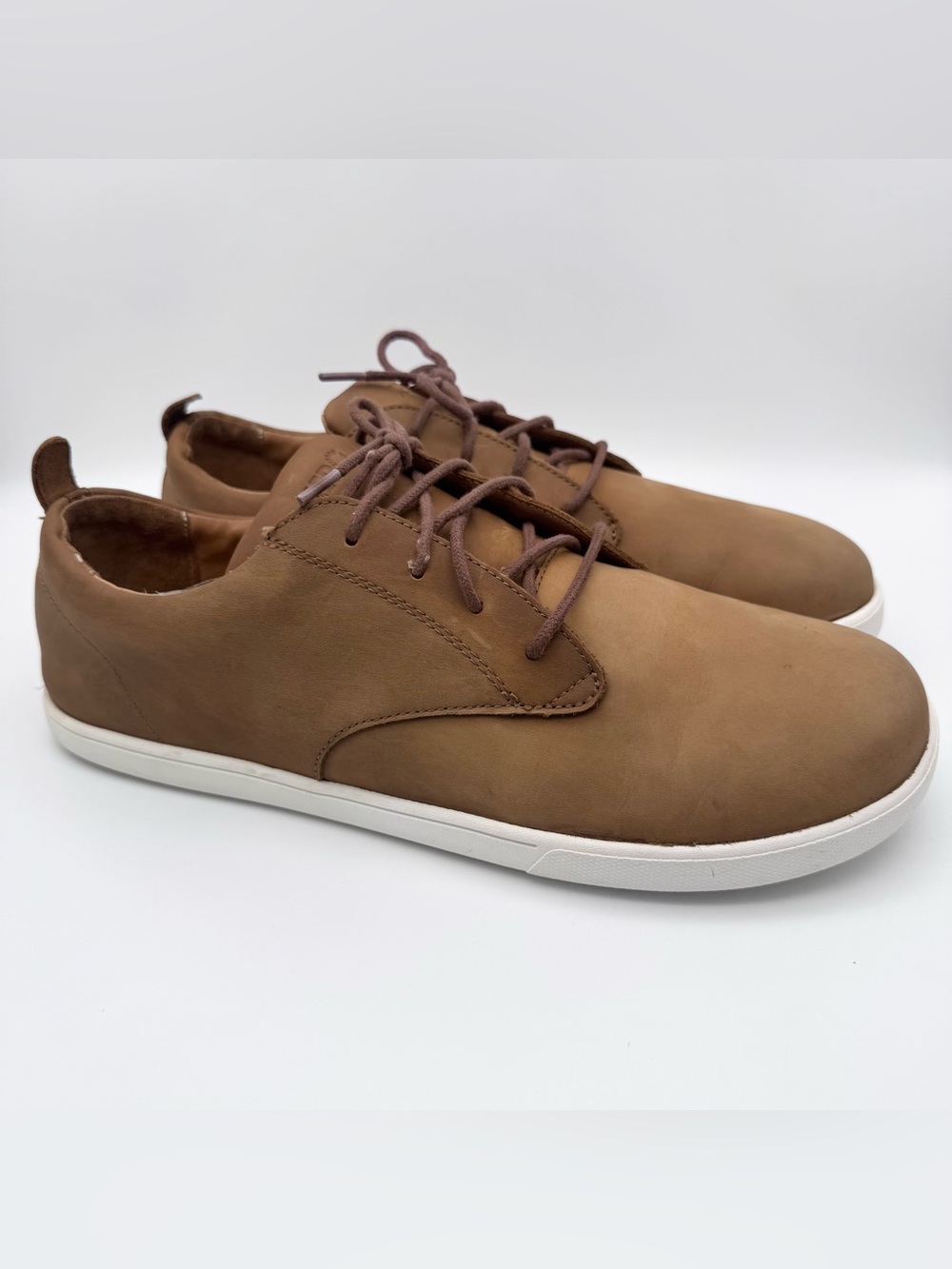 Xero Shoes Glenn Brown Nubuck Leather Barefoot Casual Shoes Men's Size 14